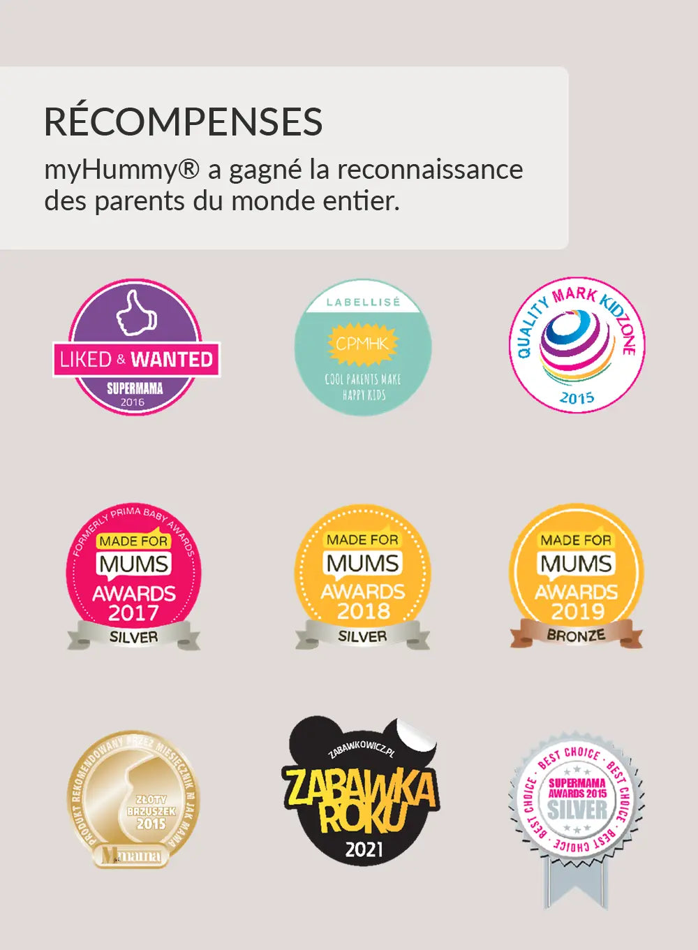 MyHummy Ourson Marron 5en1 veilleuse MUHYMMY