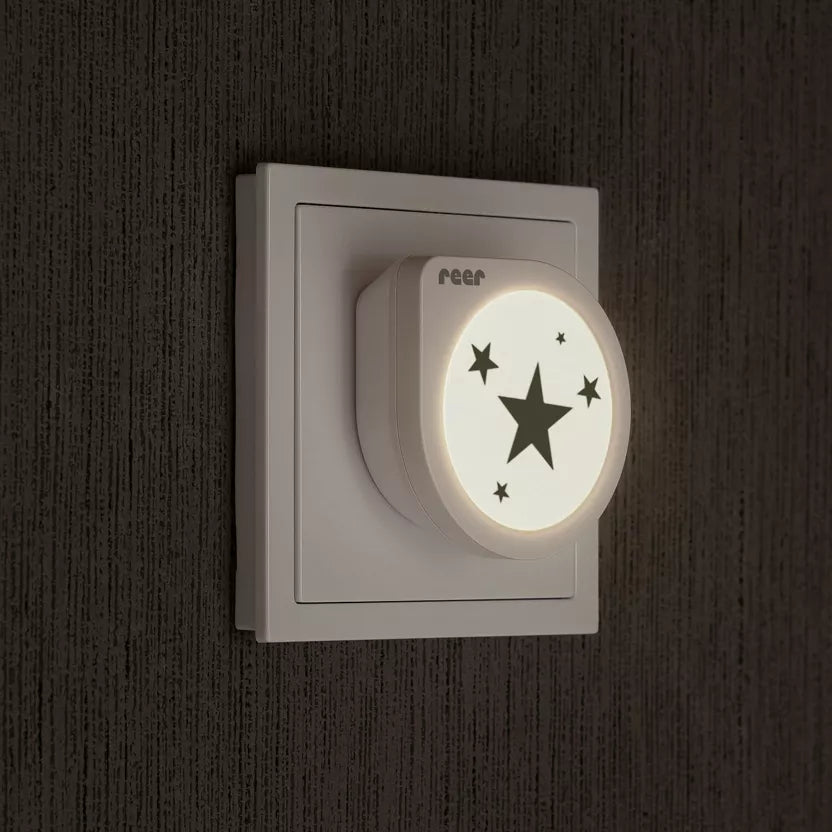 Veilleuse étoile NightGuide Star – avec capteur crépusculaire REER