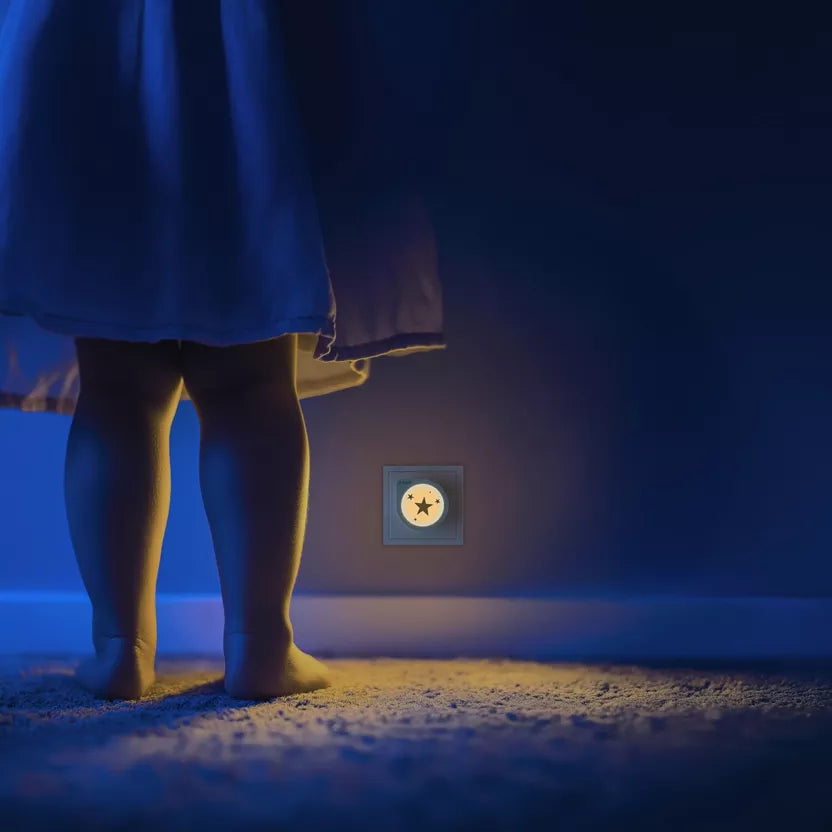 Veilleuse étoile NightGuide Star – avec capteur crépusculaire REER