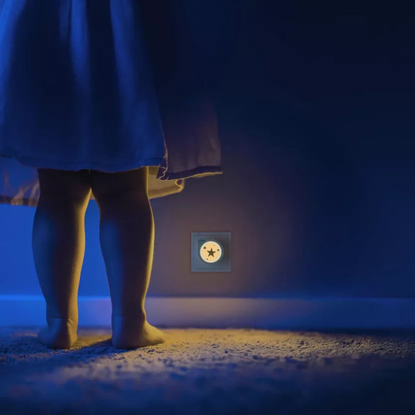 Veilleuse étoile NightGuide Star – avec capteur crépusculaire REER