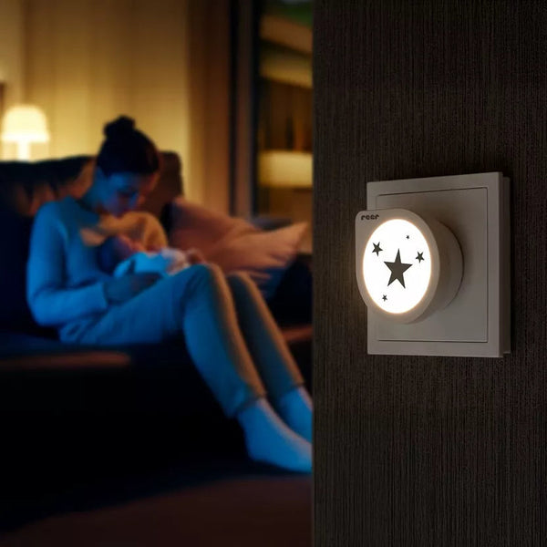 Veilleuse étoile NightGuide Star – avec capteur crépusculaire REER