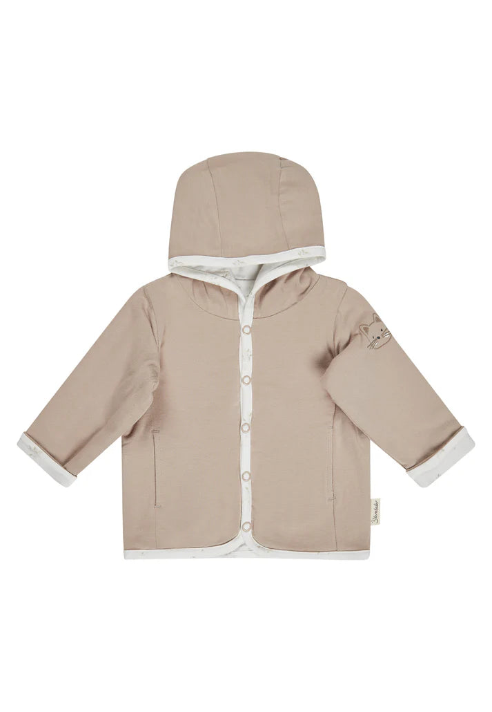 Veste bébé réversible à capuche Chat Lilly STERNTALER