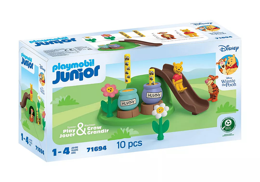 Winnie l’ourson et Tigrou Playmobil Junior – jardin d’abeilles jouet bébé dès 1 an