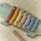 Xylophone Crocodile Safari Friends – instrument musical en bois LITTLE DUTCH