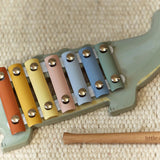 Xylophone Crocodile Safari Friends – instrument musical en bois LITTLE DUTCH