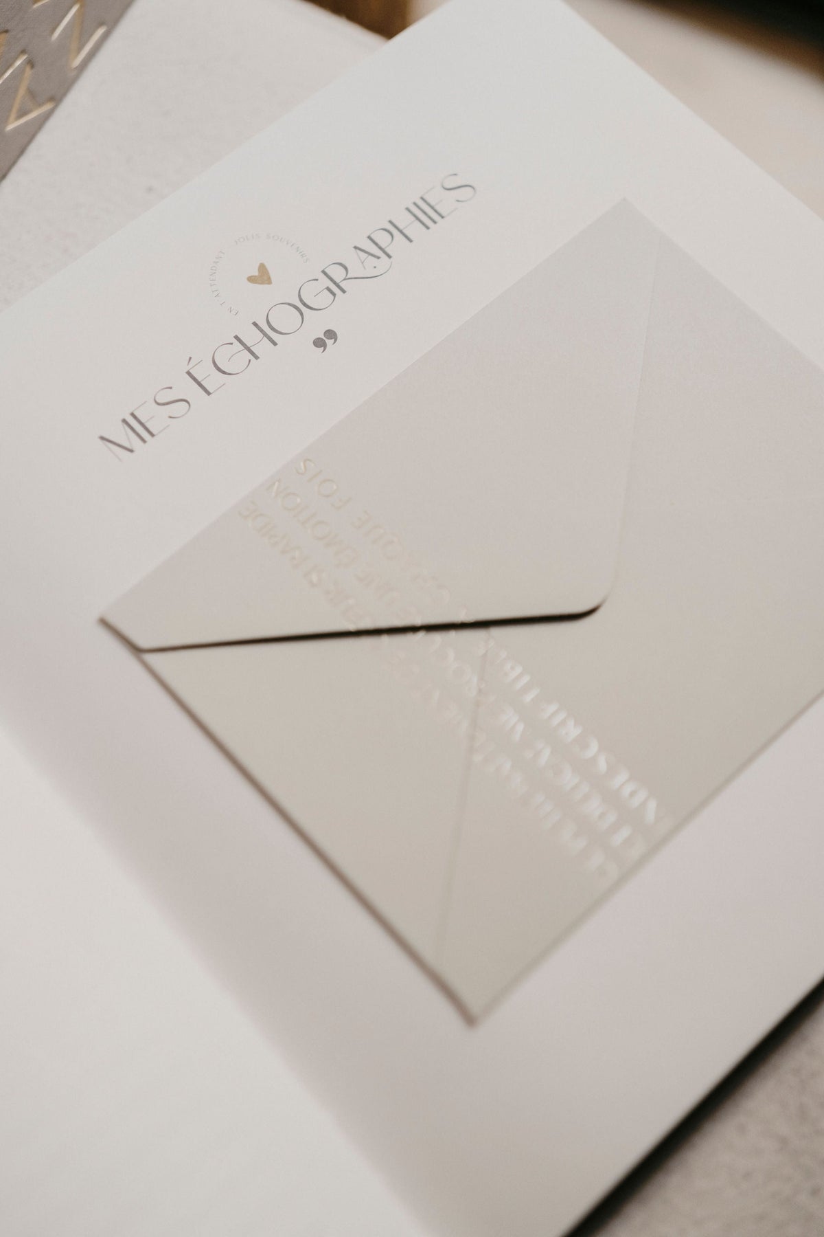 Livre de naissance Beige – Petit Amour Beige ZAKUW