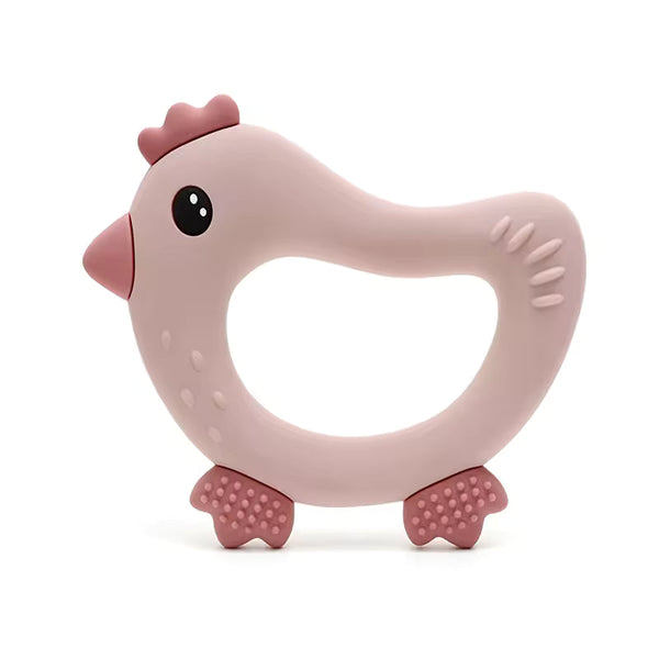 Anneau de dentition Poule en silicone - gmlb GMLB