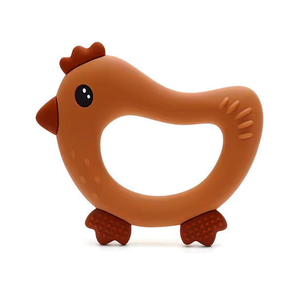 Anneau de dentition Poule en silicone - gmlb GMLB