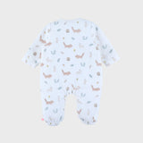 Pyjama bébé velours motif forêt enchantée NOUKIES