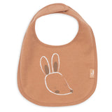 Lot de 5 bavoirs imperméables bébé avec velcro facile. Protégez les vêtements et facilitez l’habillage. Motifs Kangourous colorés et tendance, lavables à 40 °C.