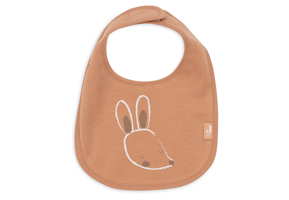 Lot de 5 bavoirs imperméables bébé avec velcro facile. Protégez les vêtements et facilitez l’habillage. Motifs Kangourous colorés et tendance, lavables à 40 °C.