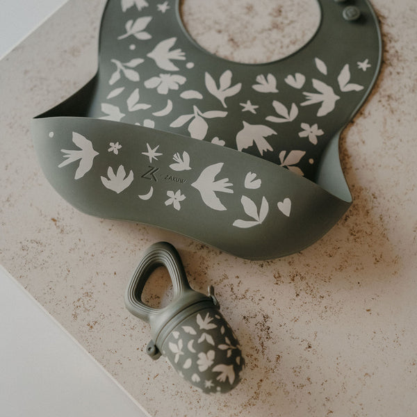 Bavoir en Silicone – Birdy