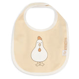 Lot de 5 bavoirs bébé imperméables Miffy Family Farm avec velcro pratique. Protégez les vêtements de bébé et facilitez les repas. Motifs colorés et adorables.
