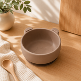Bol panda ventouse et couvercle beige GMLB