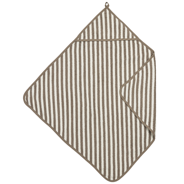 La cape de bain bébé rayée en éponge jacquard Meyco Baby associe douceur, absorption et élégance. Son tissage jacquard, sa boucle de suspension pratique et son format 75 × 75 cm en font un indispensable pour envelopper bébé de chaleur après chaque bain. Cape de bain bébé Meyco Baby en éponge jacquard rayée 75 × 75 cm, douce, absorbante et idéale pour garder bébé bien au chaud après le bain.