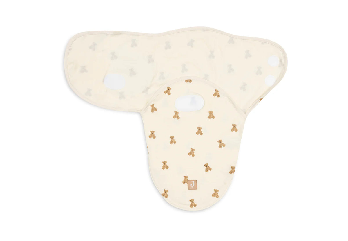 couverture d’emmaillotage bébé 0-3 mois - Teddy bear jollein