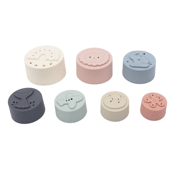 Tour à empiler silicone