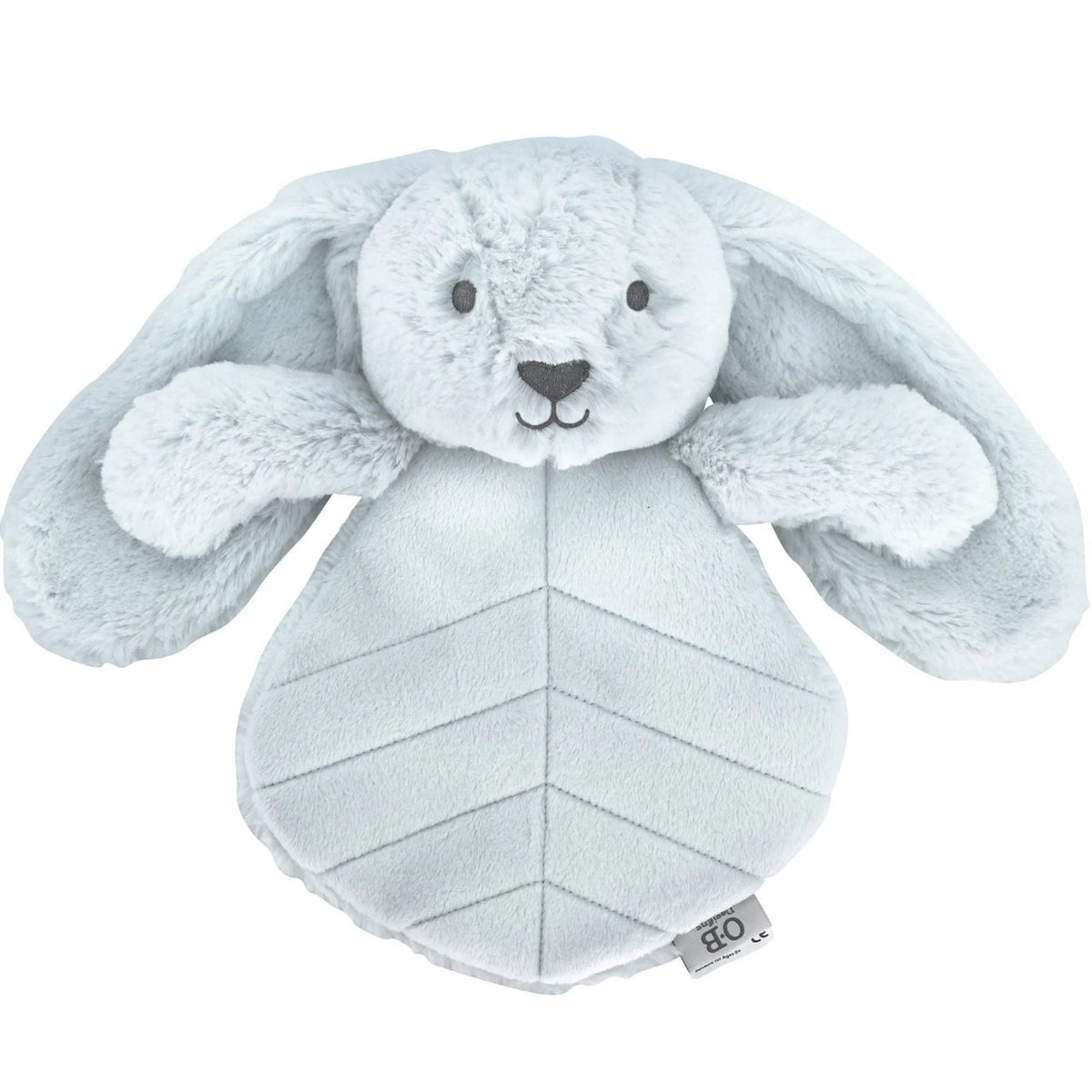 Doudou plat lapin 30 cm – Bleu ciel OB DESIGN