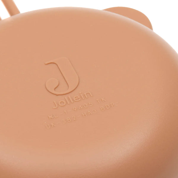 Étui à tétine en silicone sans BPA. Pratique, hygiénique et nomade, il protège la sucette de bébé en déplacement et s’accroche partout.