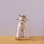 Cheval à bascule Dotty beige à taches – jouet d’éveil dès 18 mois