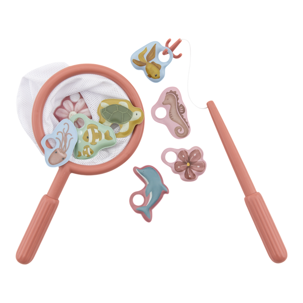 Jeu pêche bain rose enfant dès 24 mois