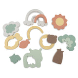 Offrez à bébé un puzzle de bain Kangourou ludique et éducatif ! Flottant, sûr et stimulant la motricité fine, ce jouet de bain rend chaque bain amusant et créatif. Boutique pour bébé spécialisée petit coeur salé