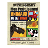 Livre bébé sensoriel animaux de la ferme éveil motricité 3 mois
