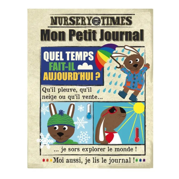 Livre bébé sensoriel météo éveil motricité et toucher dès 3 mois