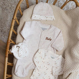 Kit naissance bébé complet – 6 essentiels pour la maternité 1 mois TROIS KILOS SEPT