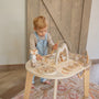 Table d’activités en bois - Nougat