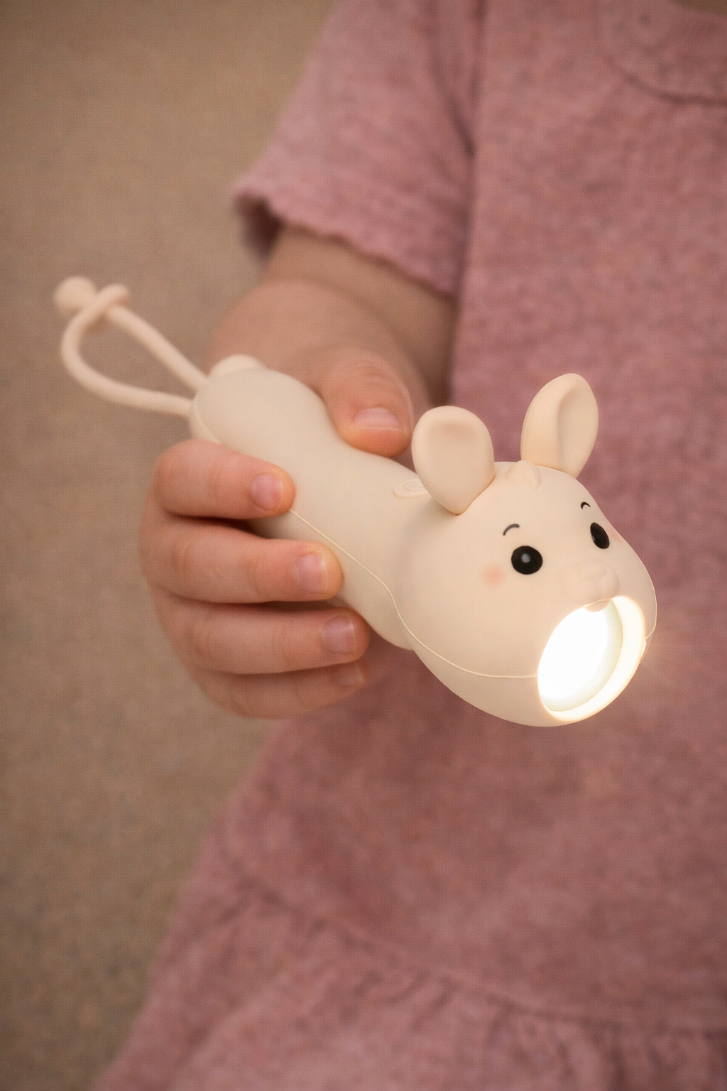 Lampe torche enfant lapin rechargeable