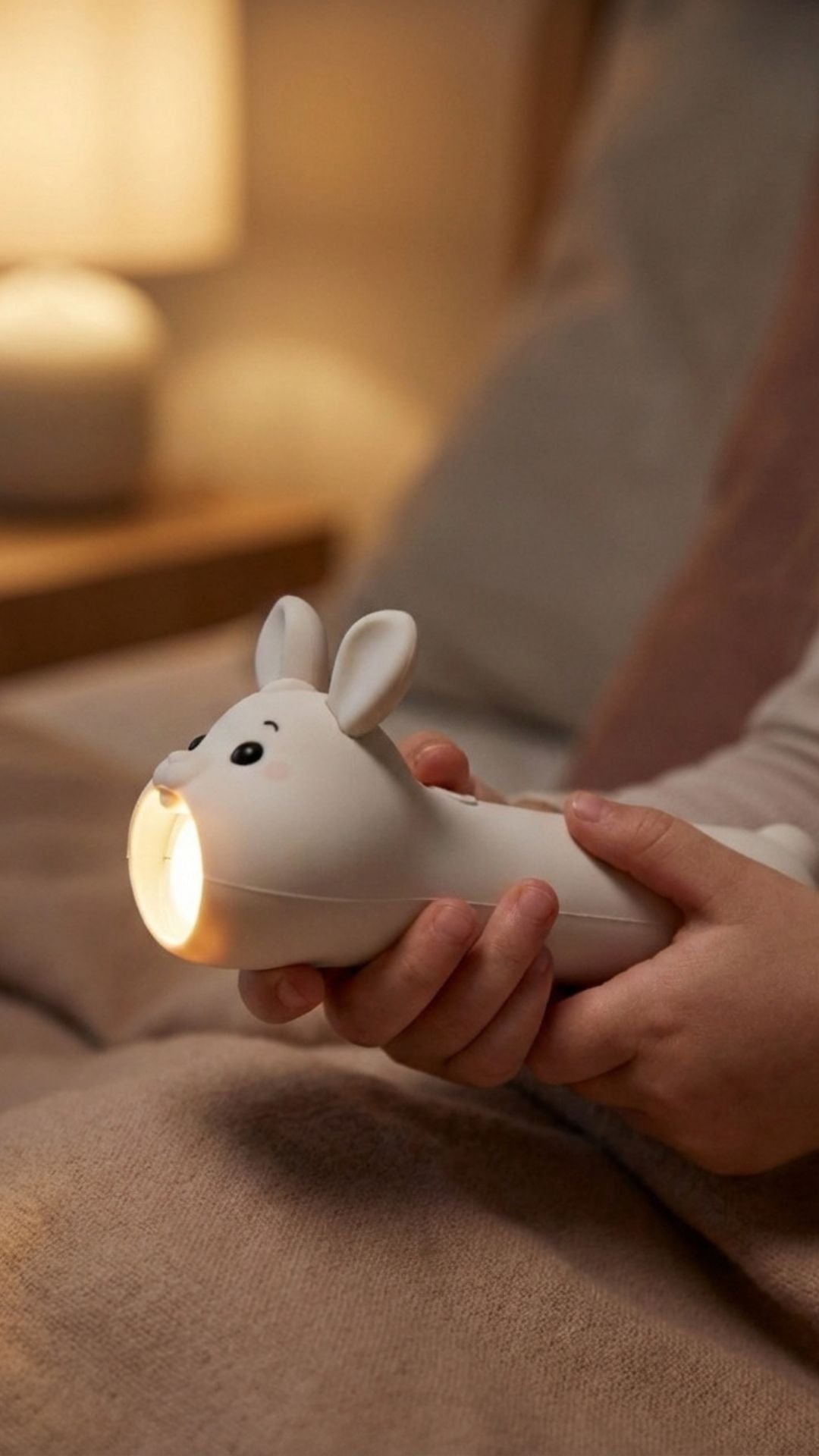 Lampe torche enfant lapin rechargeable