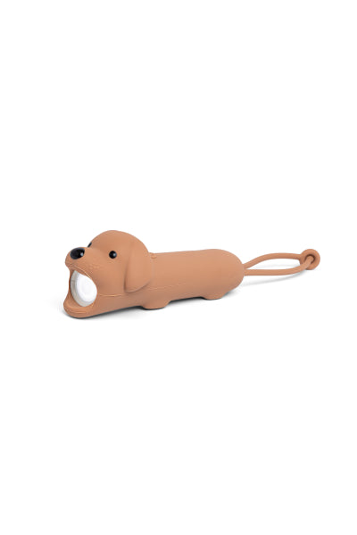 Lampe torche enfant chien caramel rechargeable