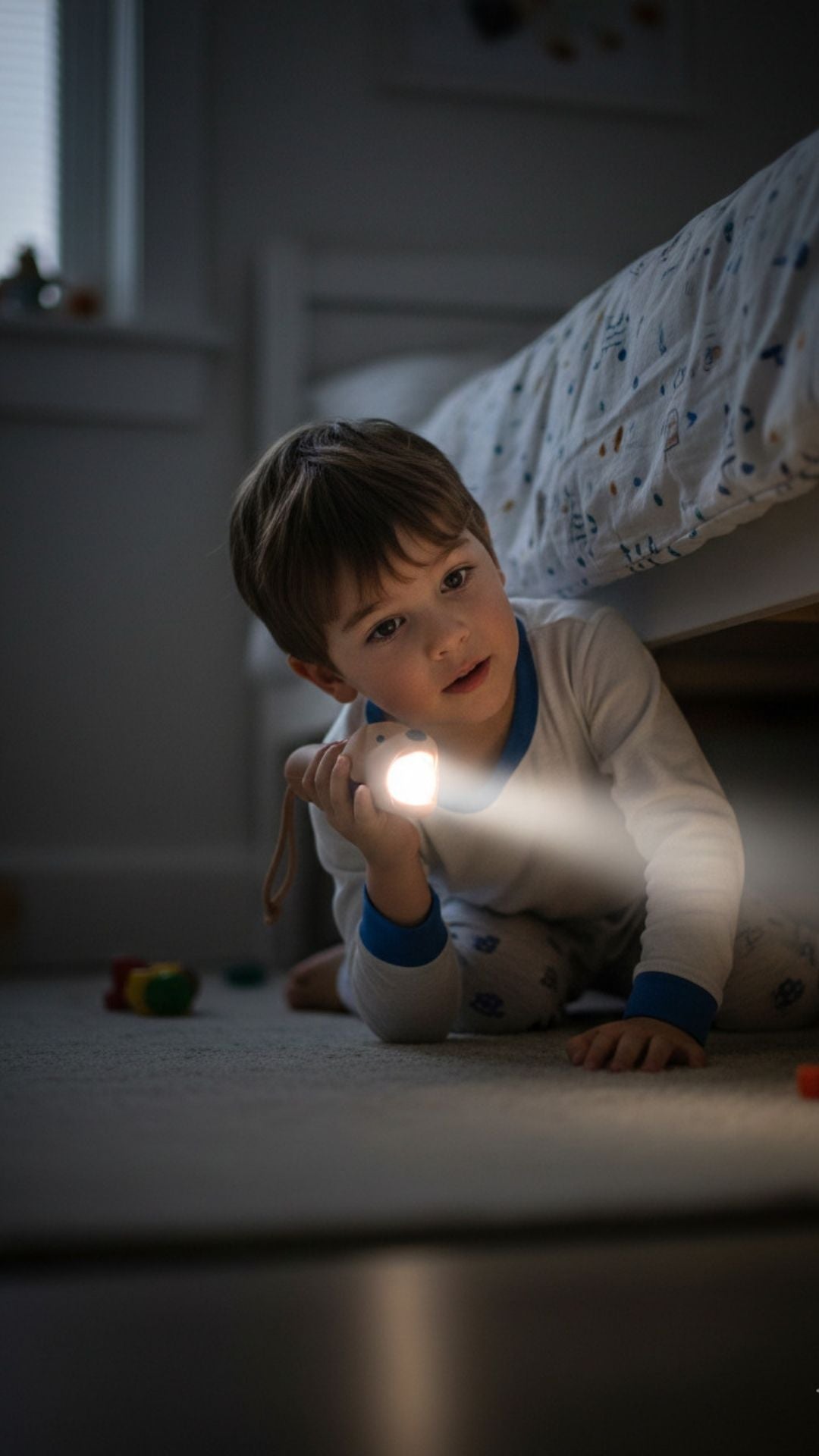 Lampe torche enfant chien caramel rechargeable