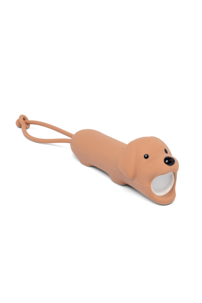 Lampe torche enfant chien caramel rechargeable