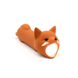 Lampe torche enfant renard rechargeable USB-C. Lumière douce réglable idéale pour histoires du soir et aventures dès 3 ans.