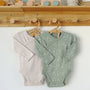 Lot de 2 Bodies Bébé – Épis de Blé