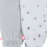 Lot de 2 pyjamas bébé en velours vert écru NOUKIES