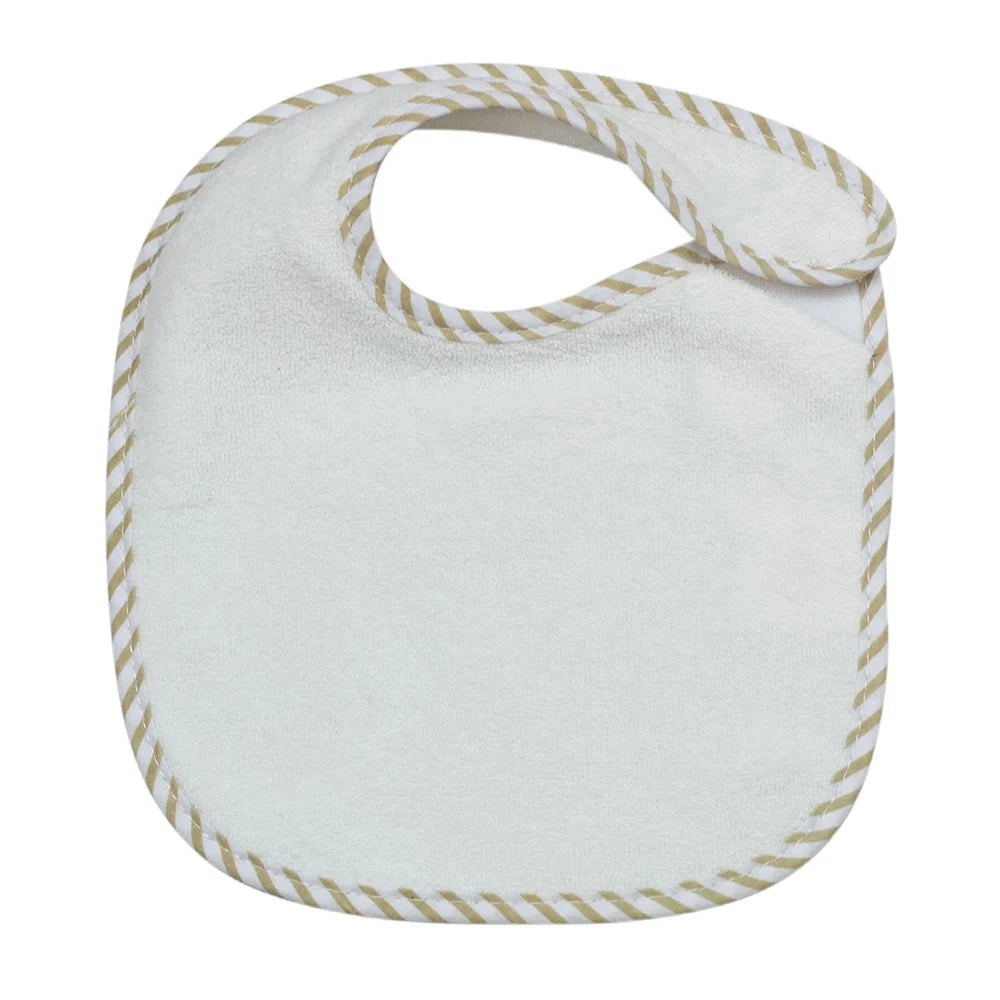 Lot de 7 bavoirs – Essentiels beige TROIS KILOS SEPT