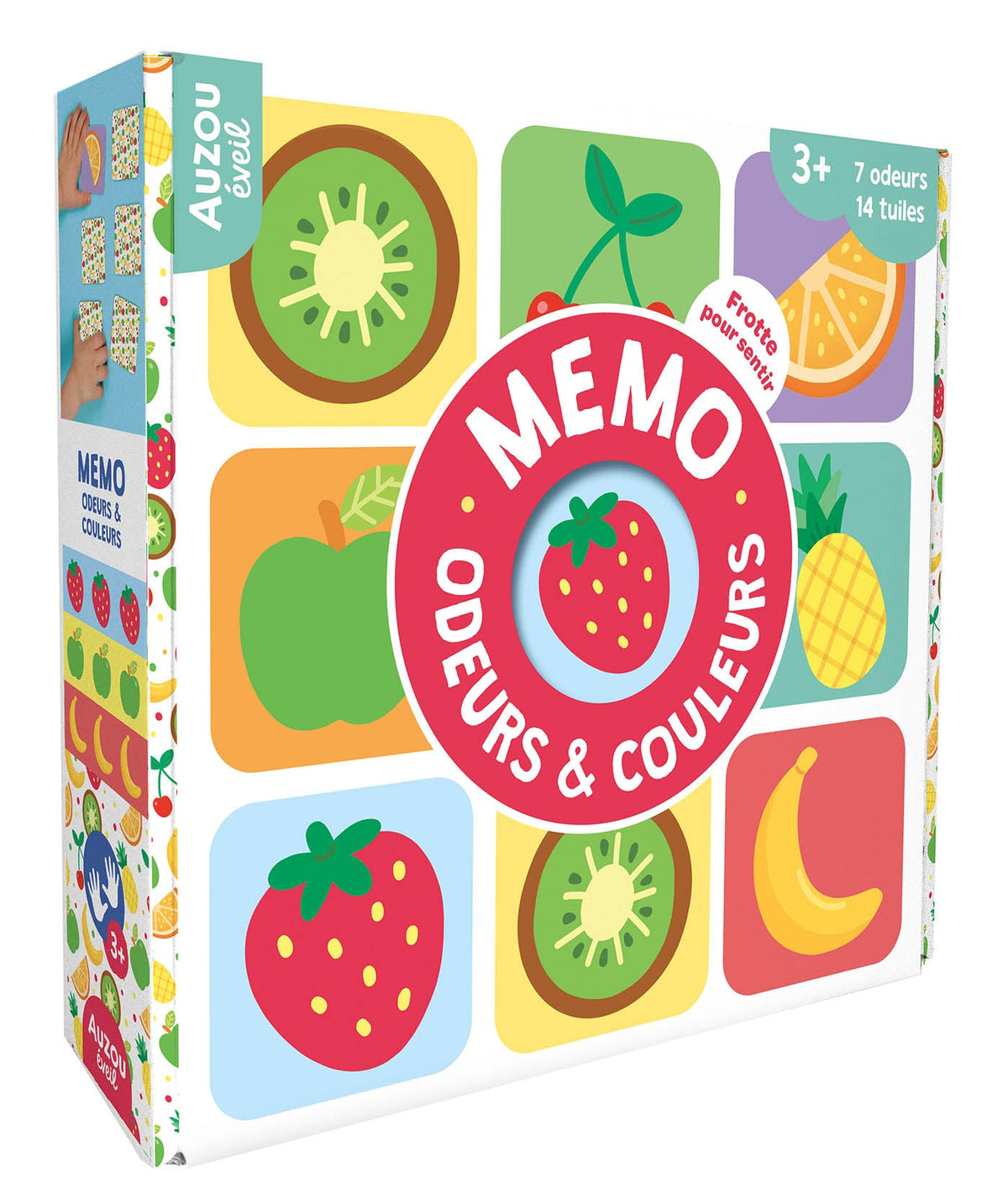 Mémo odeurs et couleurs – jeu sensoriel enfant dès 3 ans AUZOU