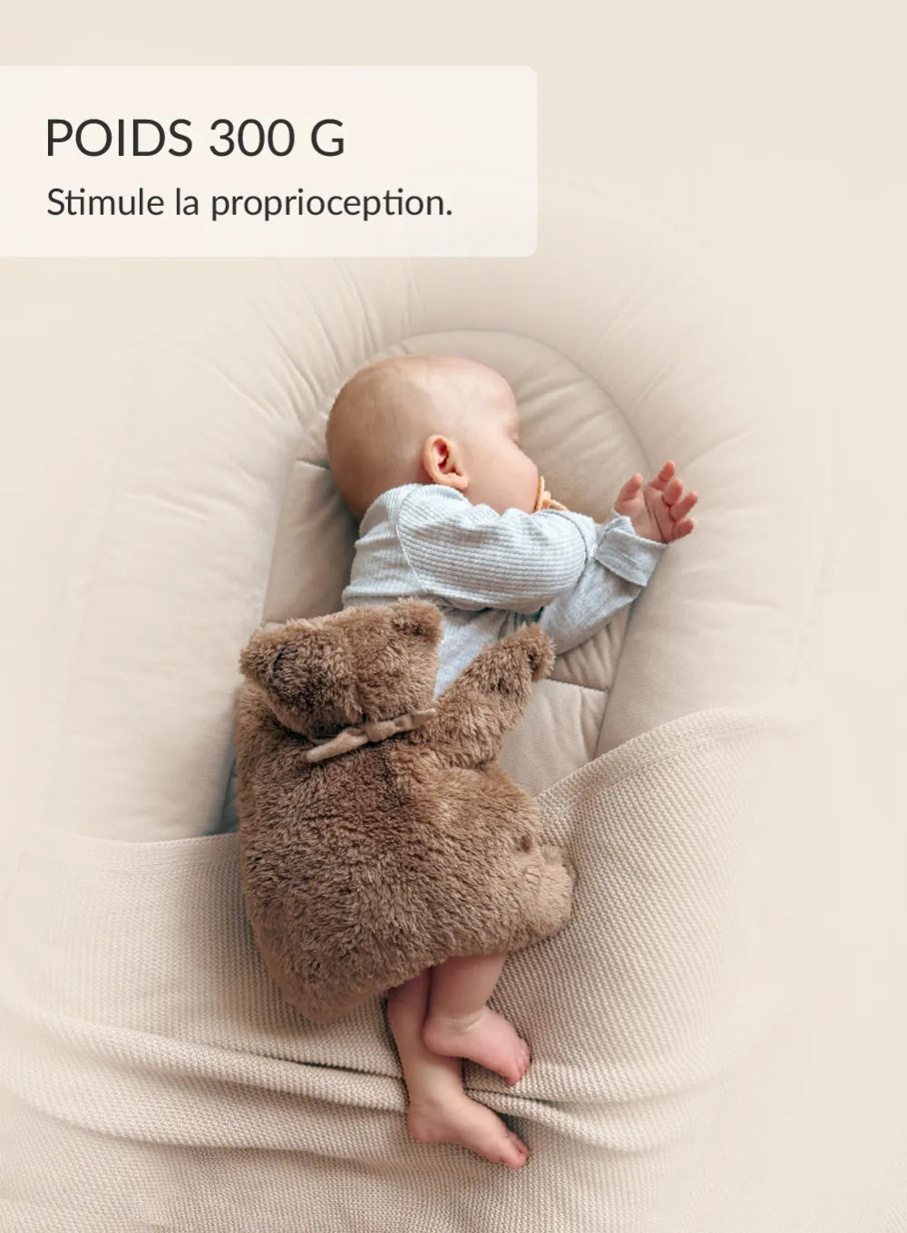 myHummy – Doudou bouillotte lesté Ours myHummy