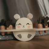 Offrez à votre enfant l’Échelle de Lapin 🐇, un puzzle en bois Montessori sûr et éducatif pour développer motricité, équilibre et créativité dès 3 ans.