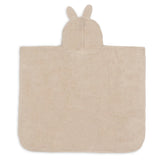 Poncho de bain bébé Miffy en éponge 100% coton. Idéal après le bain, la plage ou la piscine. Doux, absorbant et pratique.