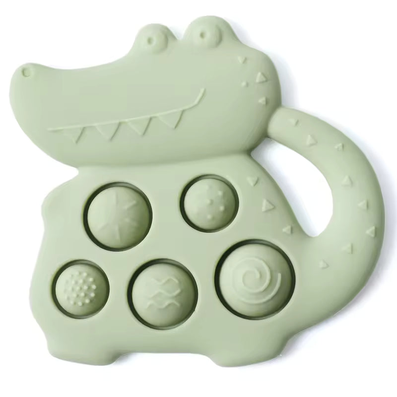 Jouet pop-it Silicone crocodile GMLB