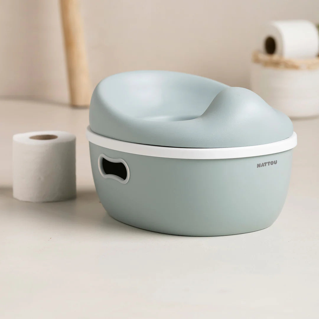 pot d’apprentissage bébé vert
