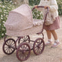 Poussette landeau poupée vintage grandes roues – Cherry Fleurs PASITO A PASITO