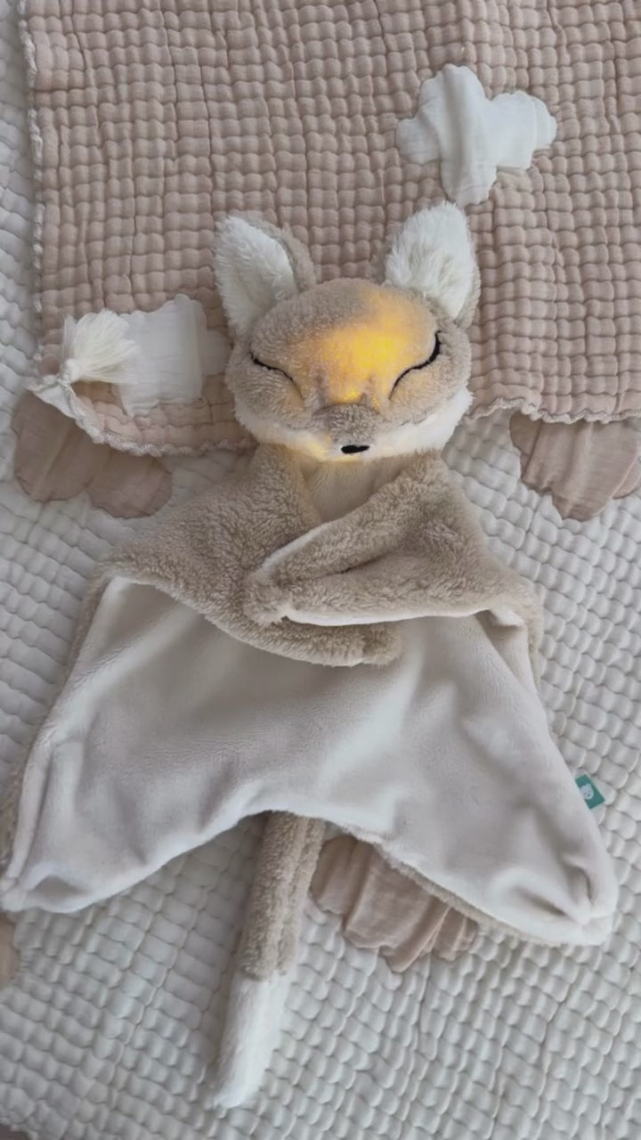 veilleuse pour bébé myhummy avec battements de coeur petit coeur salé
