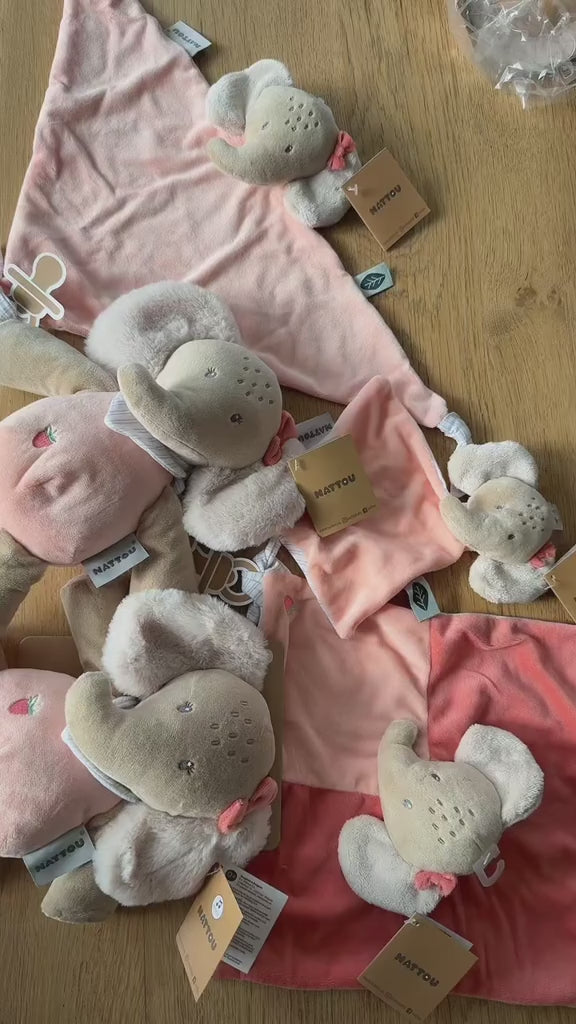 collection flo ernest et oli nattou boutique pour bébé petit coeur salé