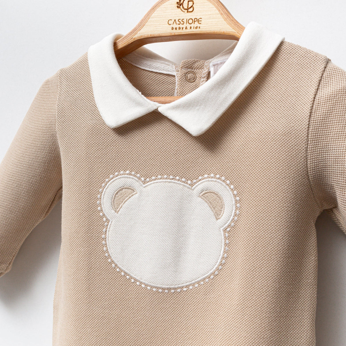 Pyjama bébé coton motif ourson naissance à 9 mois