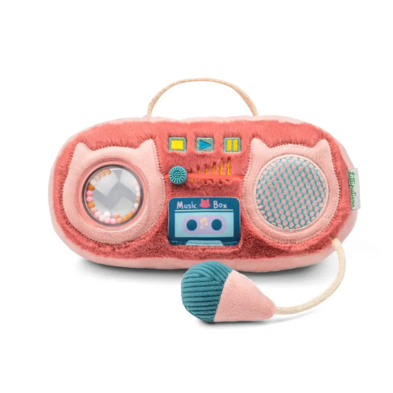 Radio sonore Jeanne le Chat – jouet musical bébé dès 9 mois liliputiens